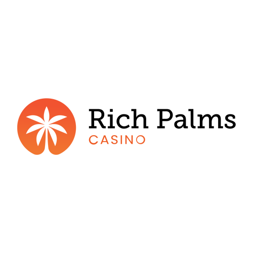 rich palms casino logo black