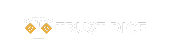 trustdice logo white