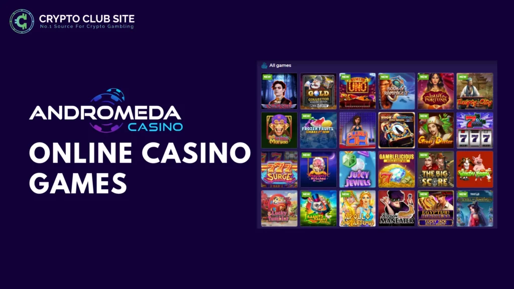 ONLINE CASINO GAMES Andromeda Casino