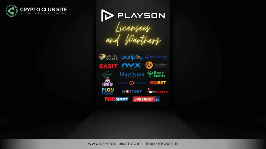 Playson - LICENSEES AND PARTNERS