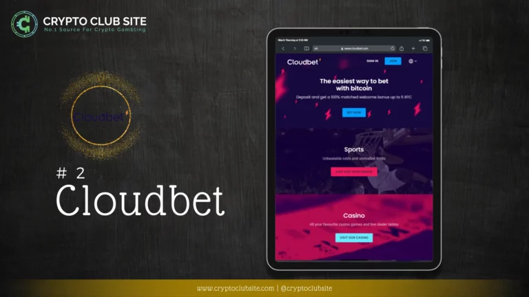 Cloudbet Ethereum casino list