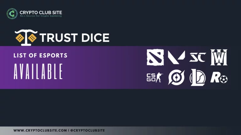 LIST OF ESPORTS AVAILABLE esports betting trust dice