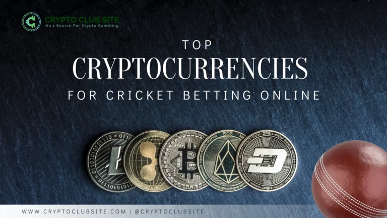 Top Cryptocurrencies for Cricket Betting Online