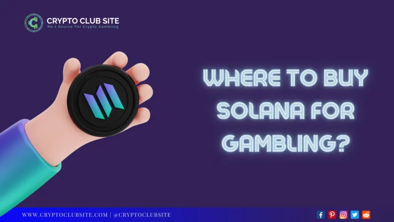 Where to Buy Solana for Gambling