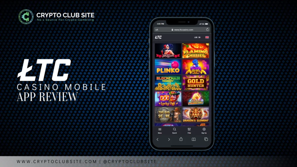 mobile app revciew LTC Casino