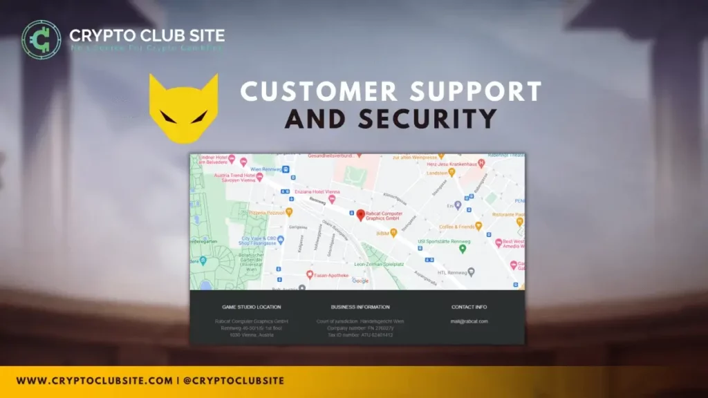 Rabcat Gambling Review - CUSTOMER SUPPORT AND SECURITY
