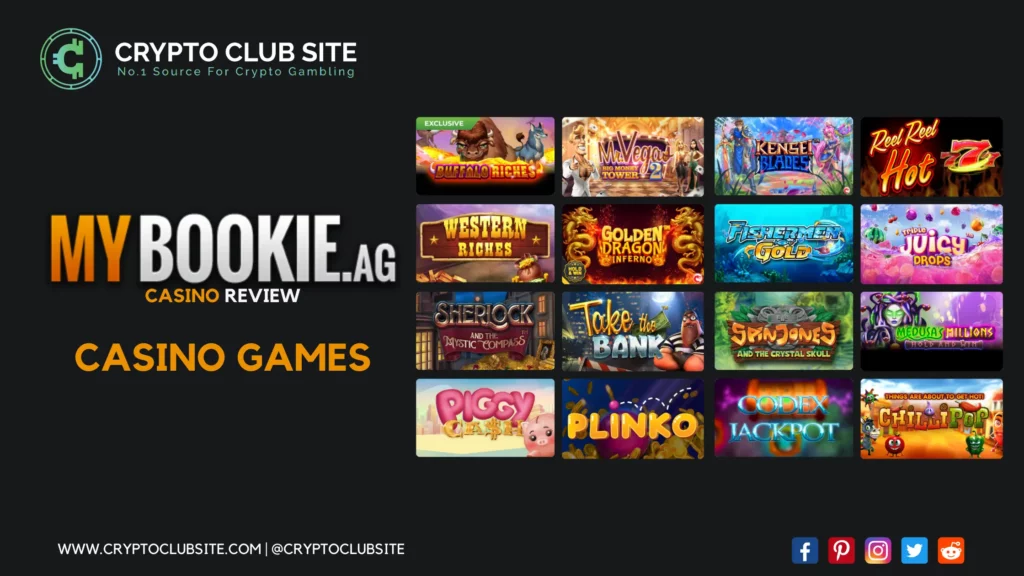 Mybookie.ag - Casino Games