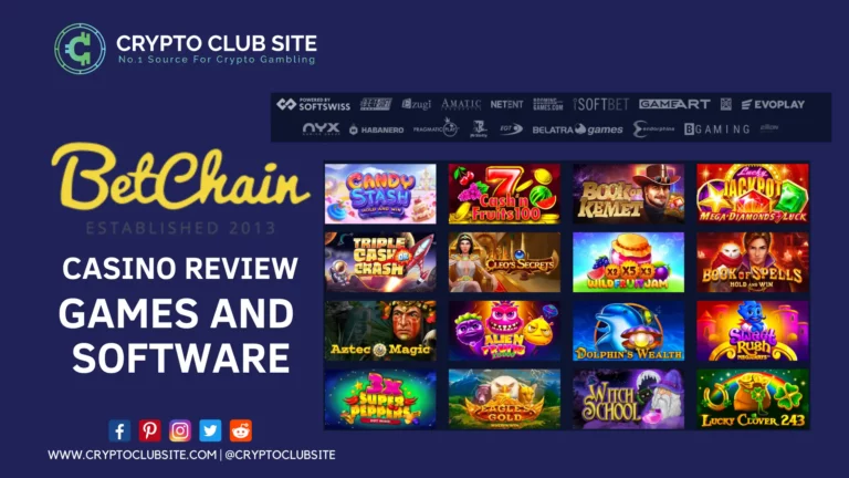 Games and Software - Betchain Casino
