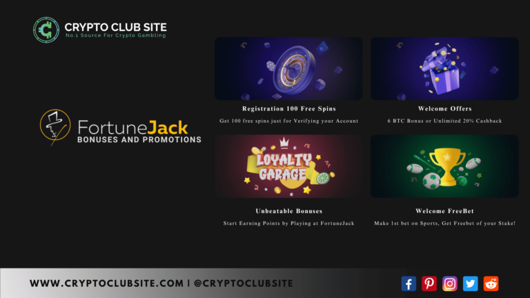 BONUSES AND PROMOTIONS - FORTUNEJACK CASINO REVIEW (1)