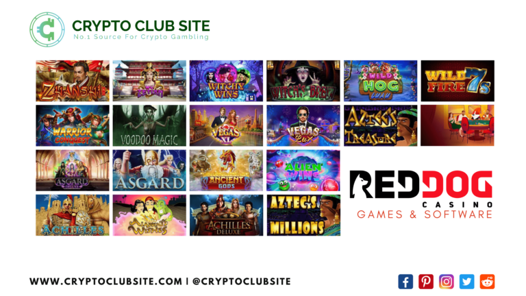 GAMES AND SOFTWARE - Red Dog Casino
