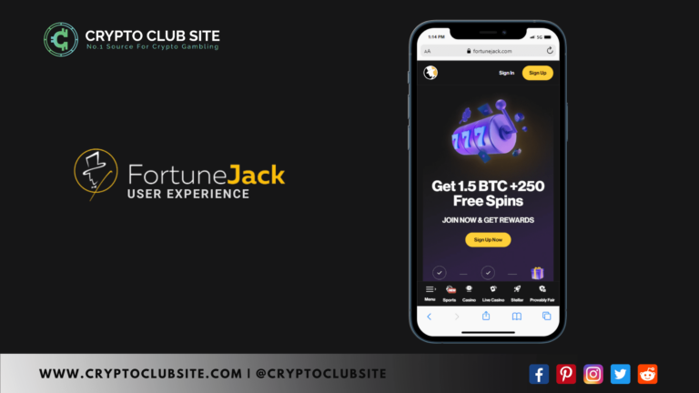 USER EXPERIENCE - FORTUNEJACK CASINO REVIEW (1)