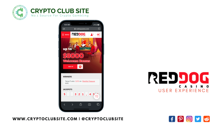 USER EXPERIENCE - Red Dog Casino