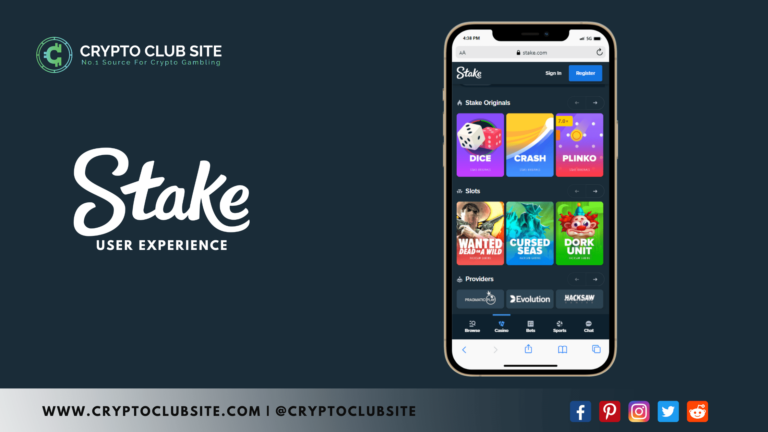 User Experience - STAKE CASINO REVIEW