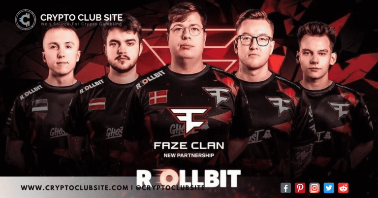 Featured - Rollbit Crypto Casino Forms Sponsorship Deal with Faze Clan